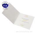 Luxury custom logo wedding invitation greeting cards